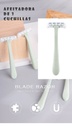 3 Blade Razor Green