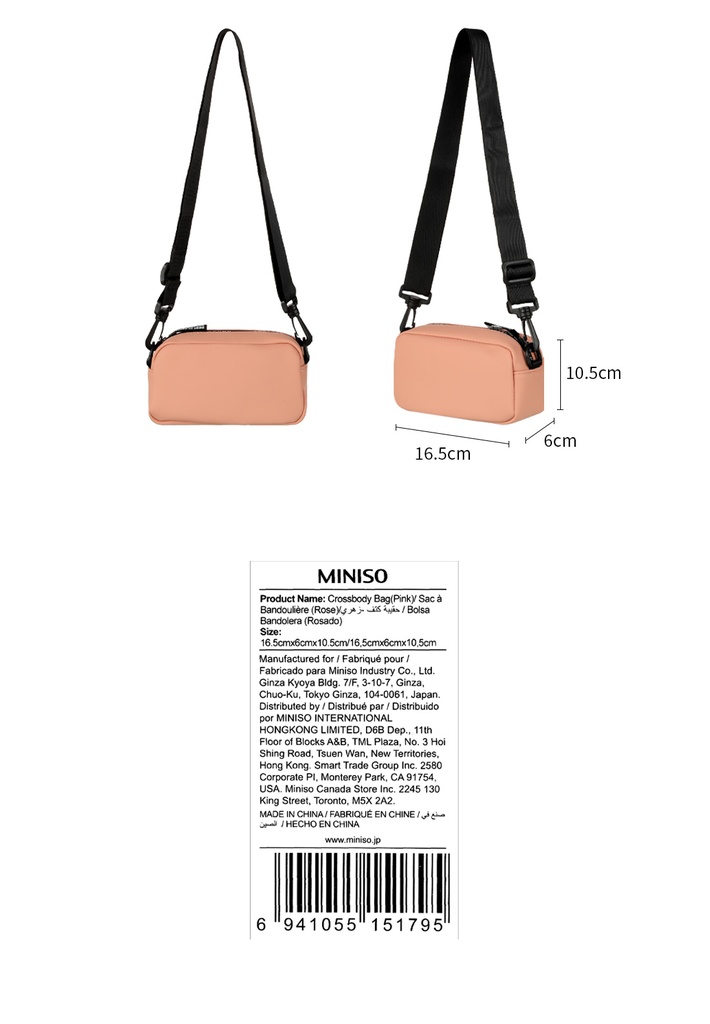 Crossbody Bag Pink