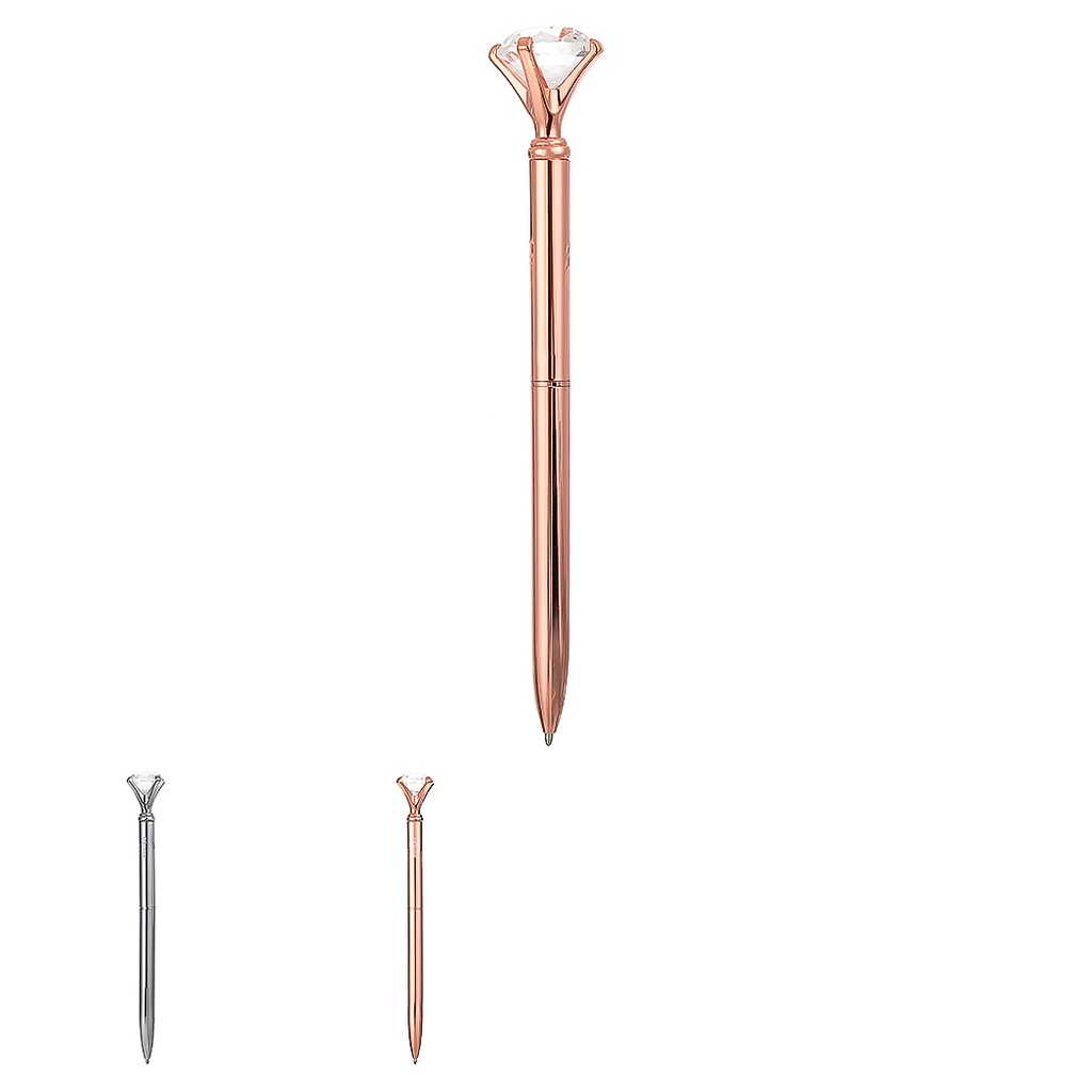 Rhinestone Ball Point Pen 1 0mm Black