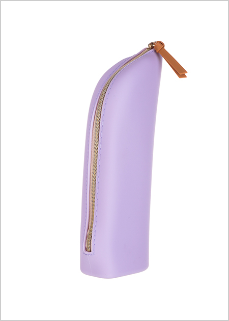 Violet Silicone Pen Bag