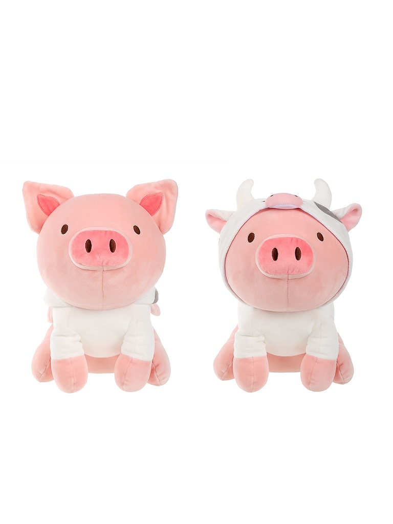 Piglet Plush Toy Cow Hoodie