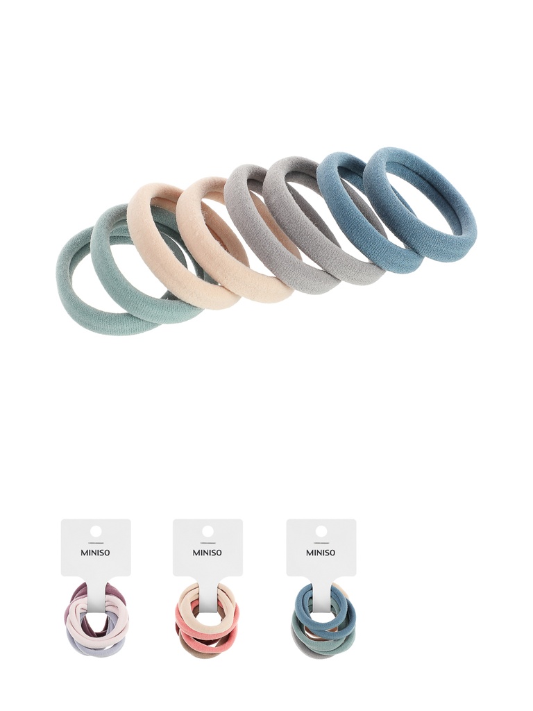 Korean Style 1cm Rubber Band 8pcs