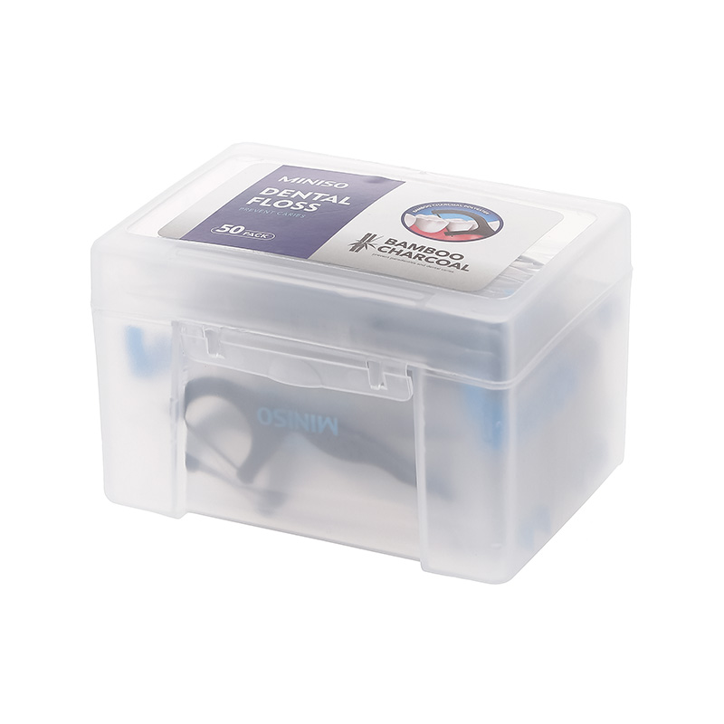 Bamboo Charcoal Dental Floss 50 Pack