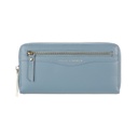 Women s Long Zipper Wallet Blue