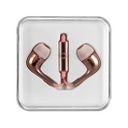 Earphones Model: HF233 (Chrome Pink)