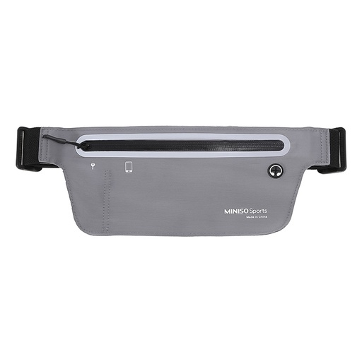 [MINI Sport Colorful Sports Waist Pack Grey (Miniso)] MINI Sport Colorful Sports Waist Pack Grey