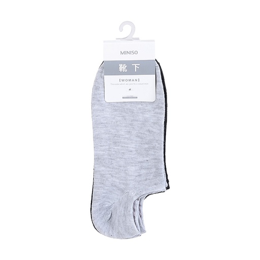 [Women s Solid Color Low cut Socks 3 Pairs Black Wh (Moveforward)] Women s Solid Color Low cut Socks 3 Pairs Black Wh